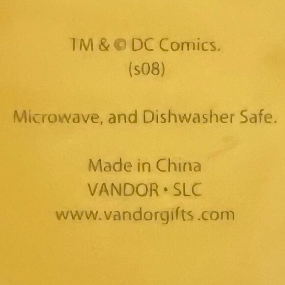 DC Comics WONDER WOMAN  Ceramic Mug ~ Superhero ~ Superheroine ~ Vandor - Picture 9 of 9